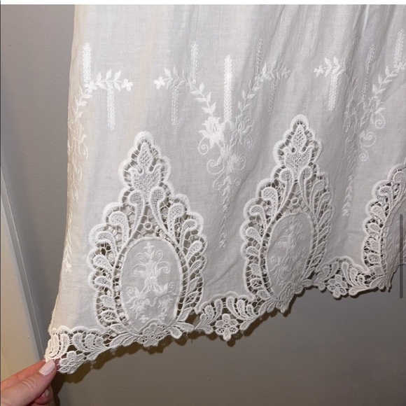 New Bell by Alicia Bell White Embroidered Dress - Picture 13 of 16